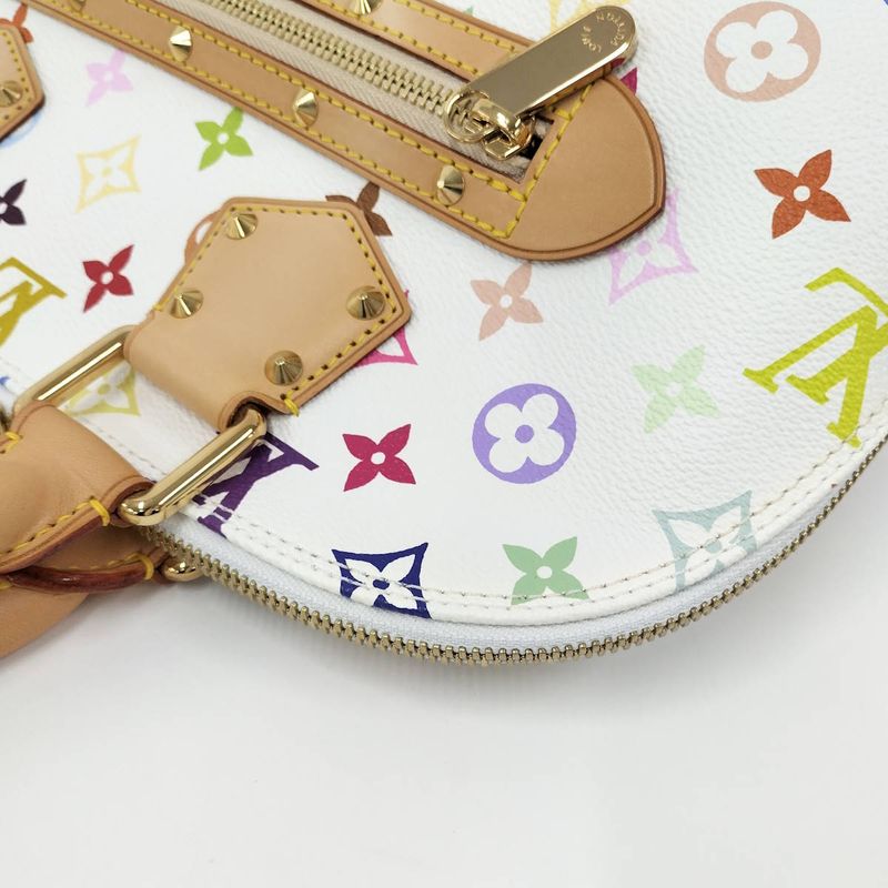 Louis Vuitton Alma Handbag Monogram Multicolor — view 6