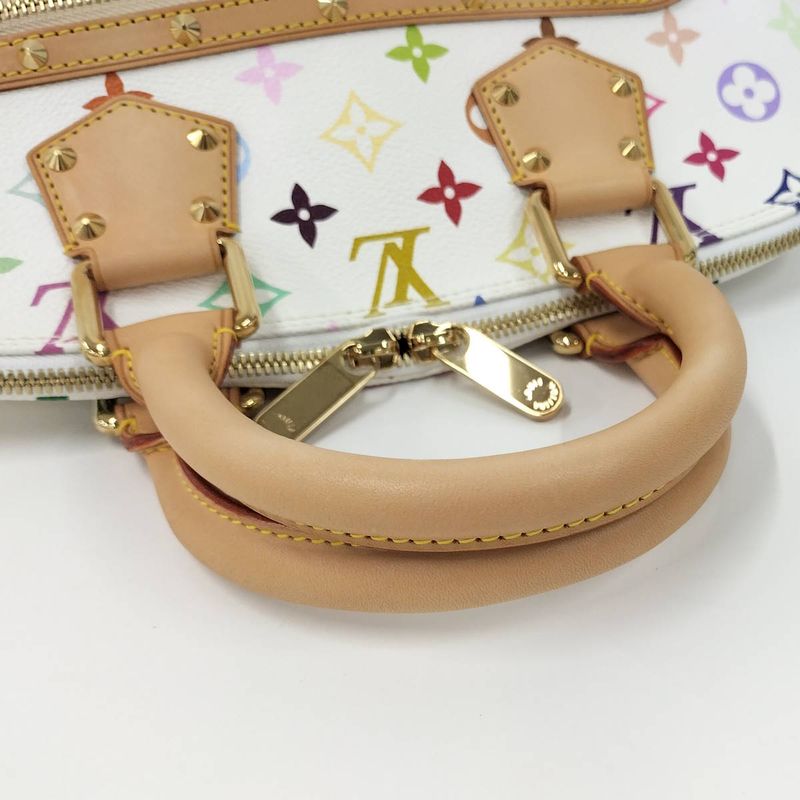 Louis Vuitton Alma Handbag Monogram Multicolor — view 4