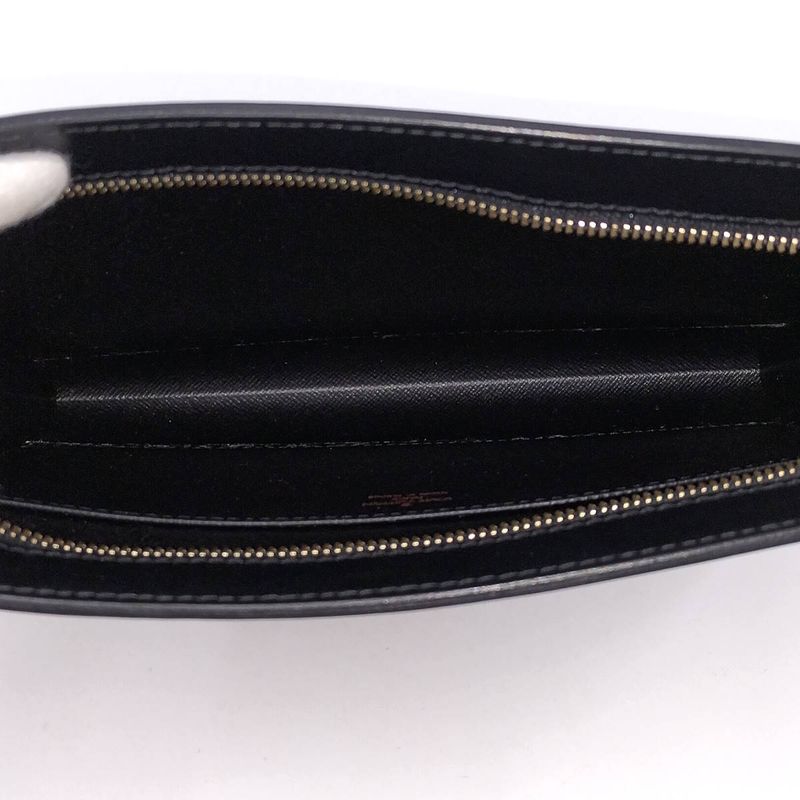 Louis Vuitton Clutch Bag Pochette Homme Epi Noir Black — view 8
