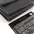 Chanel Trifold Compact Wallet Boy Leather Black — view 5
