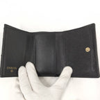Chanel Trifold Compact Wallet Boy Leather Black — view 2