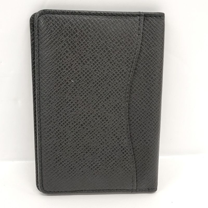 Louis Vuitton Business Card Holder Case Organizer de Poche Taiga — view 4