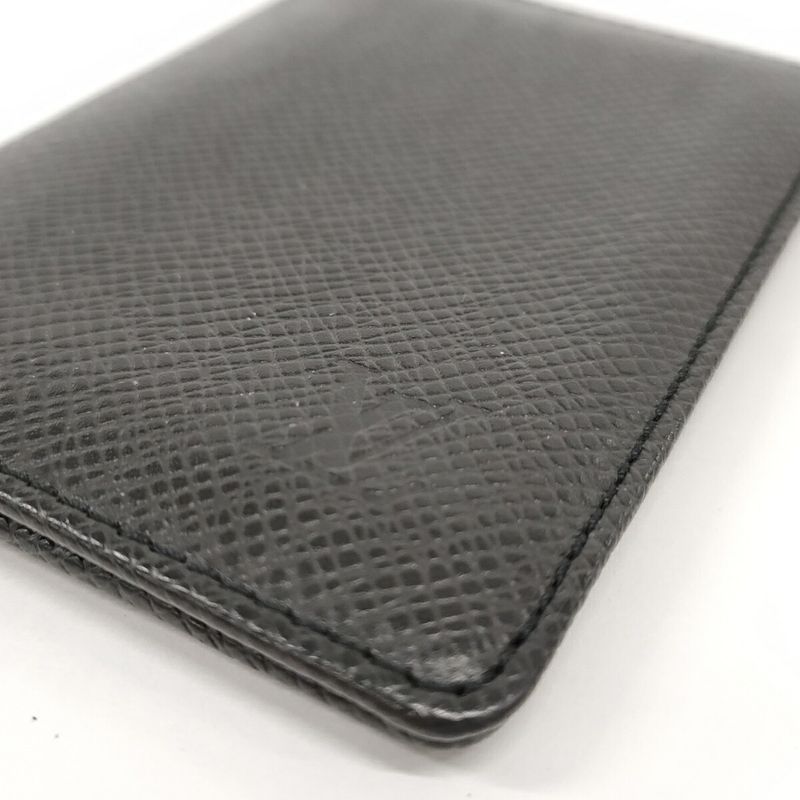 Louis Vuitton Business Card Holder Case Organizer de Poche Taiga — view 6