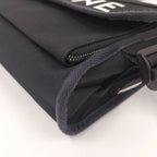Celine Messenger Body Cross Bag Shoulder Canvas Black dmt — view 3