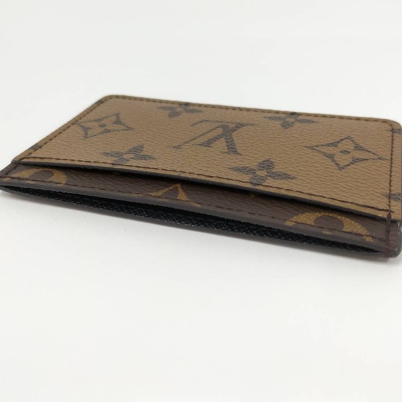 Louis Vuitton Porte Sapeur Card Case Monogram Reverse — view 6