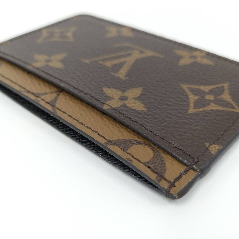 Louis Vuitton Porte Sapeur Card Case Monogram Reverse — view 7