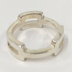 Hermes Silver Ring H Motif SV 925 Size 47 — view 8
