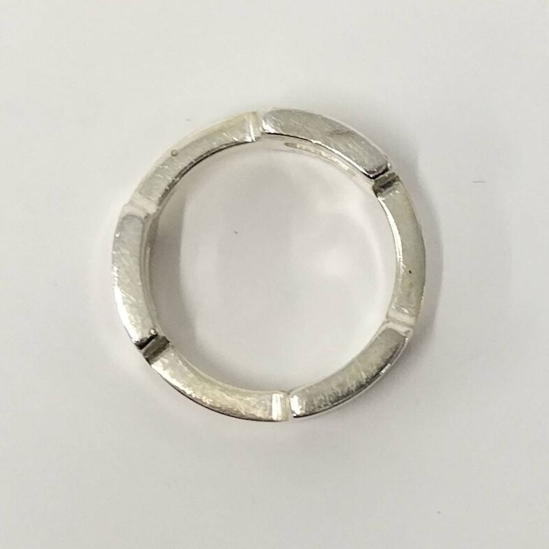 Hermes Silver Ring H Motif SV 925 Size 47 — view 6