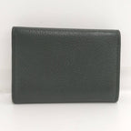 Saint Laurent Paris 6-Ring Key Case Leather Green — view 4