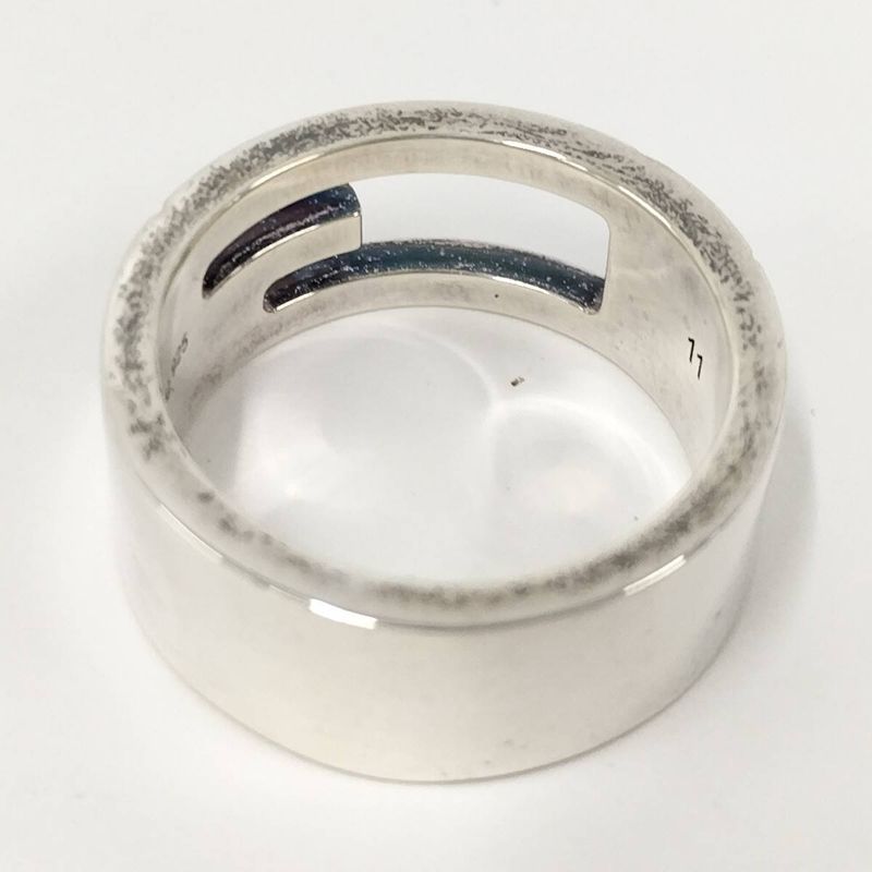 Gucci Brandetto G Silver Ring — view 9