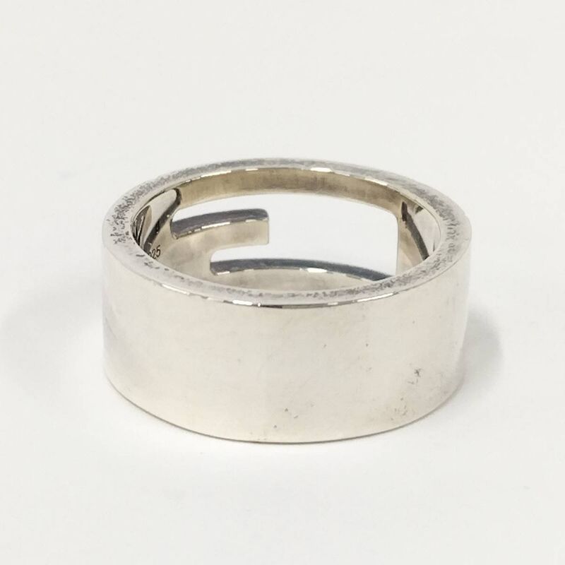 Gucci Brandetto G Silver Ring — view 4