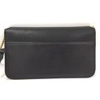 Saint Laurent Phone Shoulder Bag YSL Leather Black — view 2