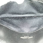 Saint Laurent Phone Shoulder Bag YSL Leather Black — view 9