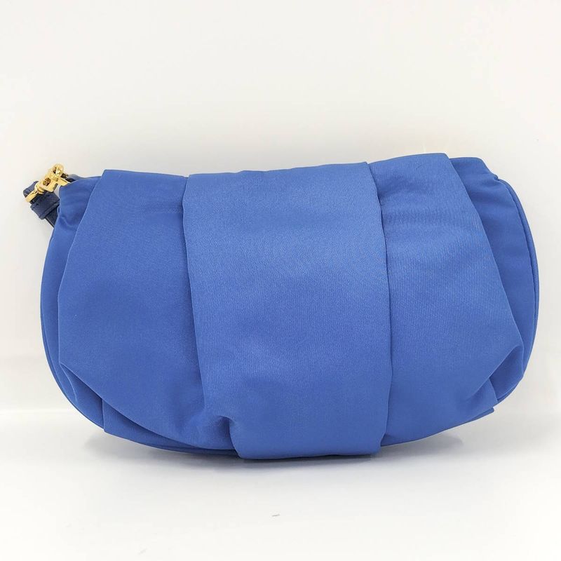 Prada Pouch Nylon Blue 1 N1503 — view 2
