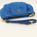 Prada Pouch Nylon Blue 1 N1503 — view 7