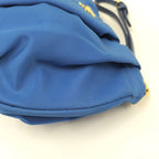 Prada Pouch Nylon Blue 1 N1503 — view 5