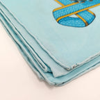 Hermes Scarf Carre 90 Blue — view 5
