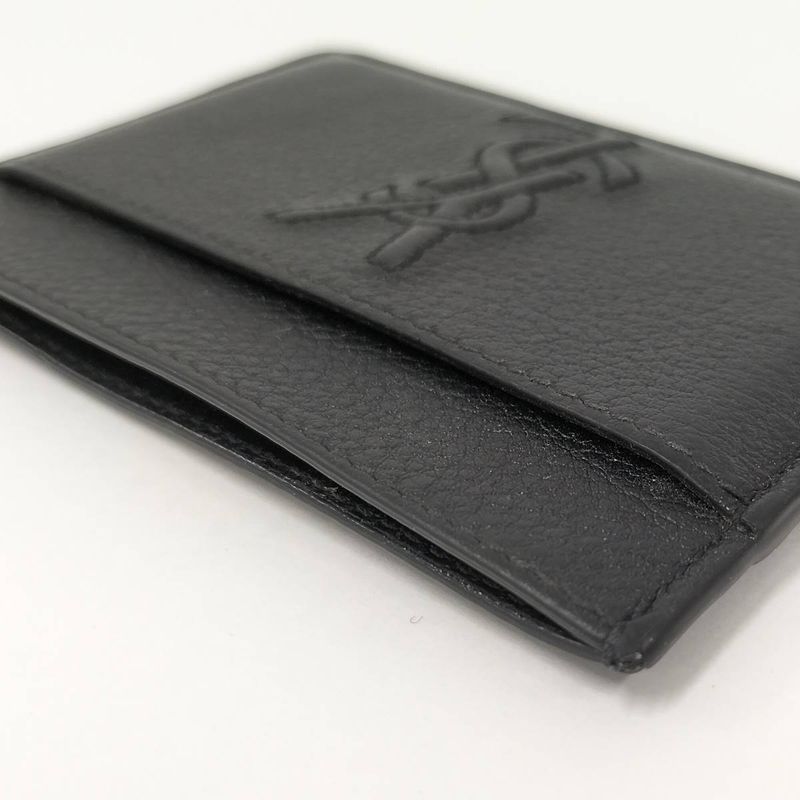 Yves Saint Laurent Card Case Leather Black — view 6