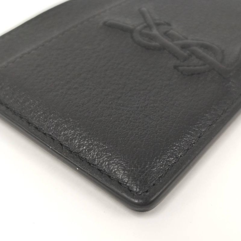 Yves Saint Laurent Card Case Leather Black — view 5