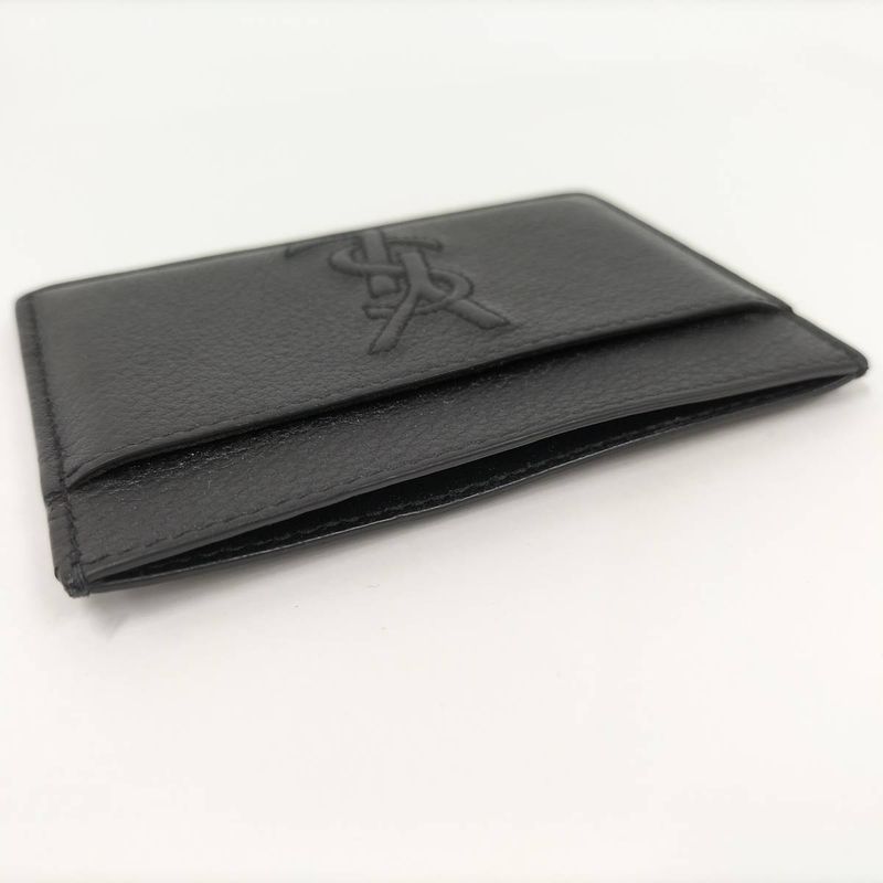 Yves Saint Laurent Card Case Leather Black — view 7