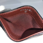 Chanel Classic Card Case Holder Quilted Leather Black Ap0213 — view 9