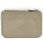 Louis Vuitton Pochette Cles Coin Case Taiga Leather Beige — view 2