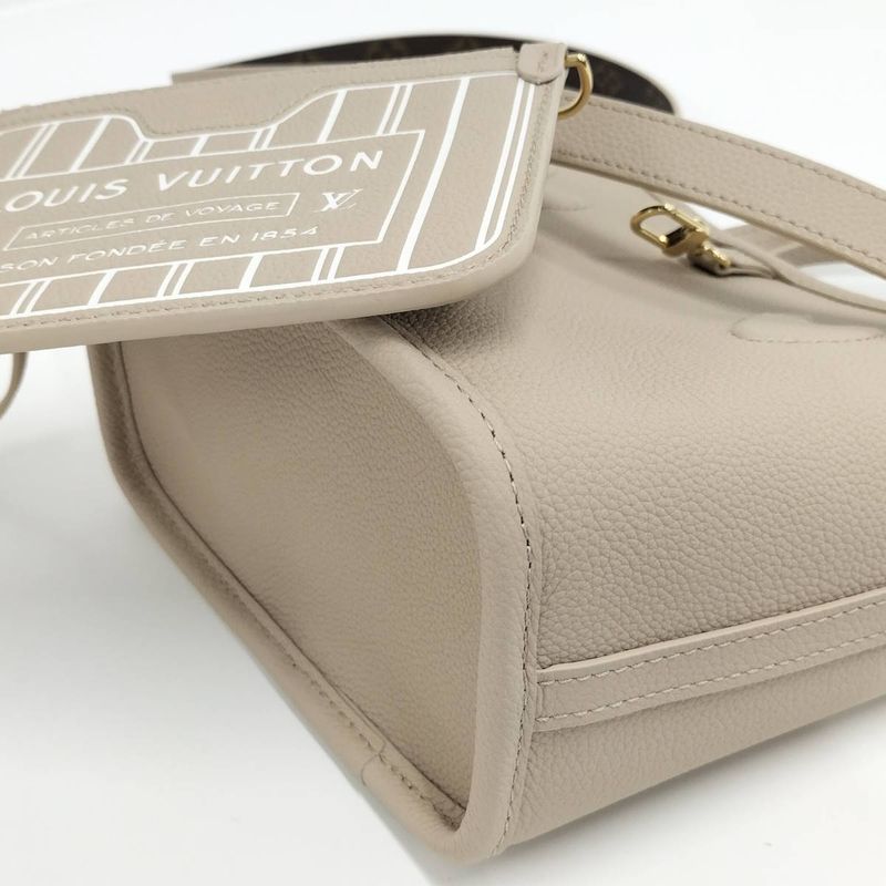 Louis Vuitton Neverfull Inside Out BB Reversible 2-Way Tote Bag Monogram Grain — view 3