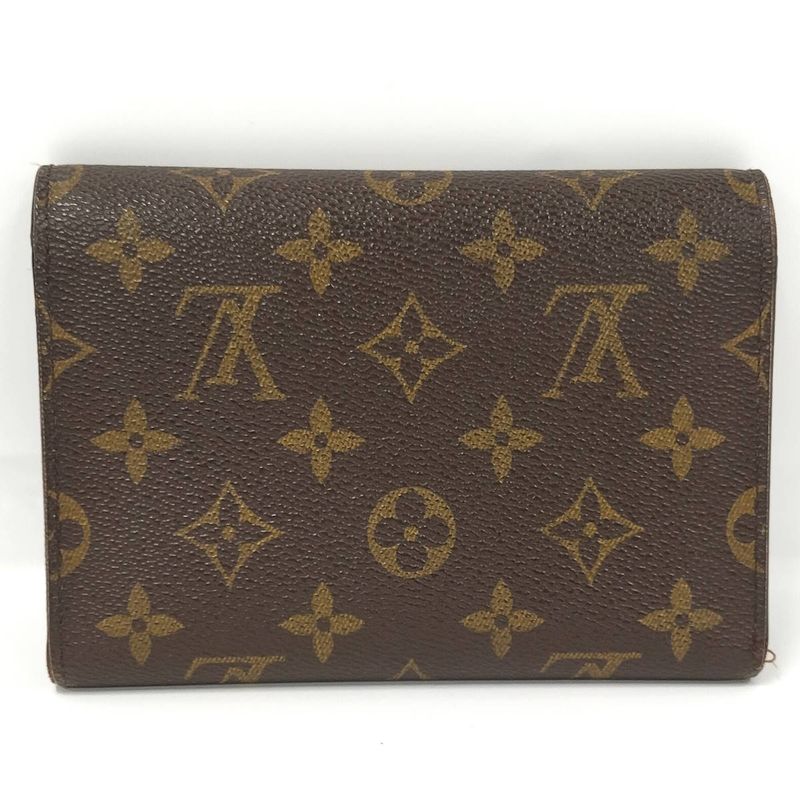 Louis Vuitton Trifold Wallet Porte-Tresor Ettuie Papier Monogram — view 3