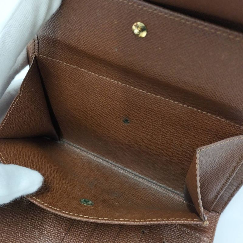 Louis Vuitton Trifold Wallet Porte-Tresor Ettuie Papier Monogram — view 8