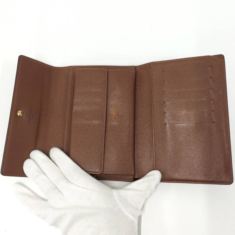 Louis Vuitton Trifold Wallet Porte-Tresor Ettuie Papier Monogram — view 2