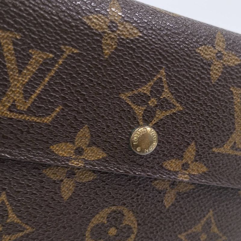Louis Vuitton Trifold Wallet Porte-Tresor Ettuie Papier Monogram — view 7