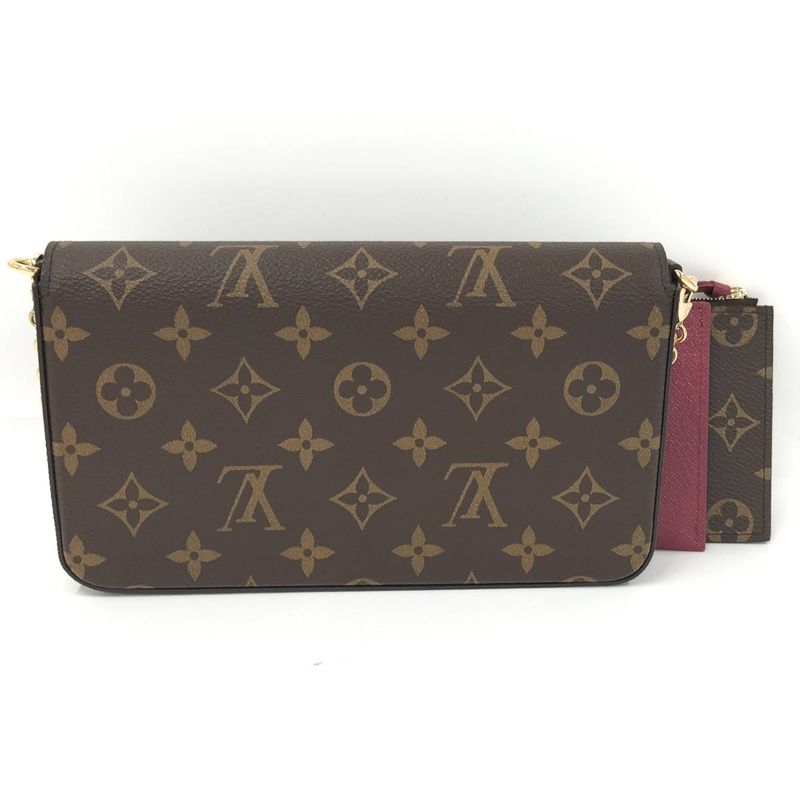 Louis Vuitton Pochette Felicie Chain Shoulder Bag Monogram — view 2