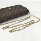 Louis Vuitton Pochette Felicie Chain Shoulder Bag Monogram — view 4