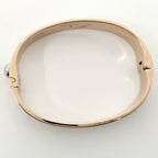 Louis Vuitton Cuff Nanogram Bracelet S Size Plated Silver Pink — view 7