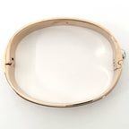 Louis Vuitton Cuff Nanogram Bracelet S Size Plated Silver Pink — view 6