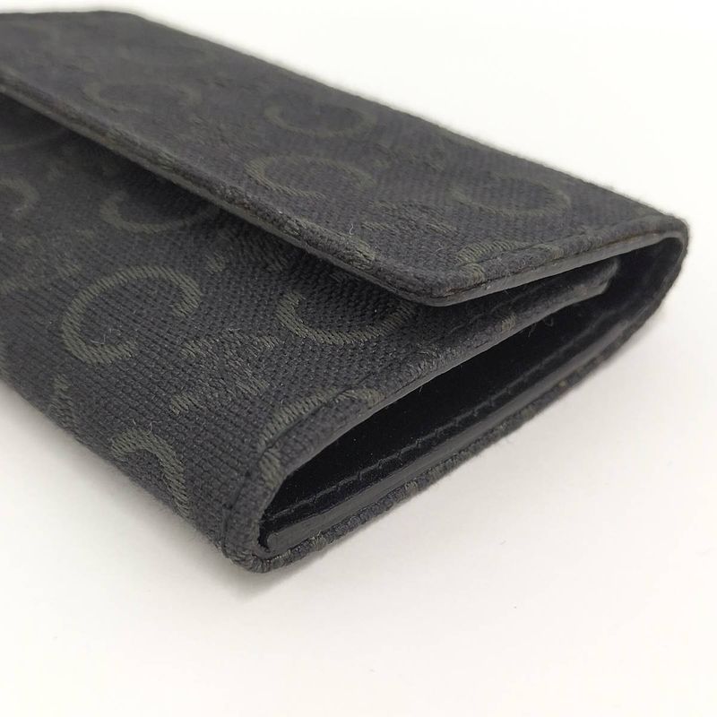 Celine 6-Link Key Case Macadam Canvas Brown — view 4