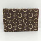 Celine 6-Link Key Case Macadam Canvas Brown