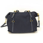 Prada 2 way Shoulder Bag Nylon Navy 1 Bg253 — view 2
