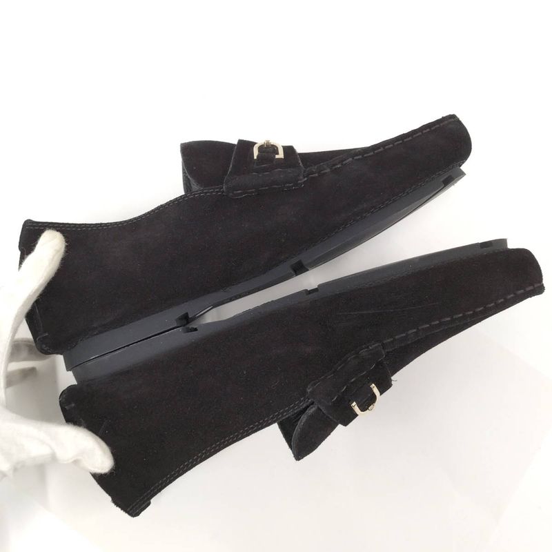 Gucci Loafers Horsebit Suede Black — view 5