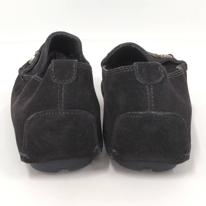 Gucci Loafers Horsebit Suede Black — view 3