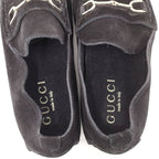 Gucci Loafers Horsebit Suede Black — view 6