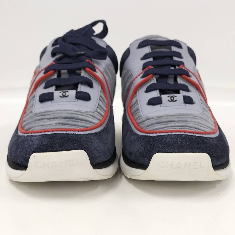 Chanel Sneakers Coco Mark Logo Size 38 — view 4