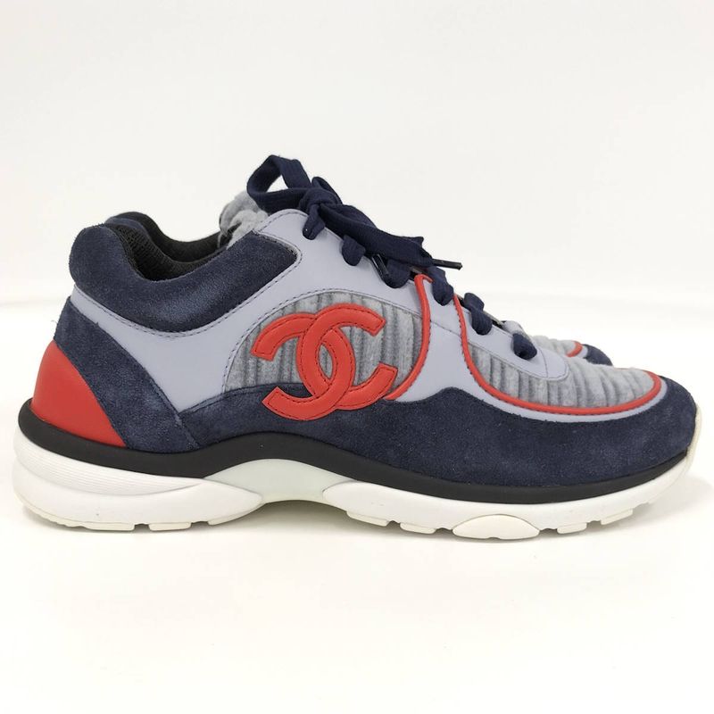 Chanel Sneakers Coco Mark Logo Size 38 — view 3