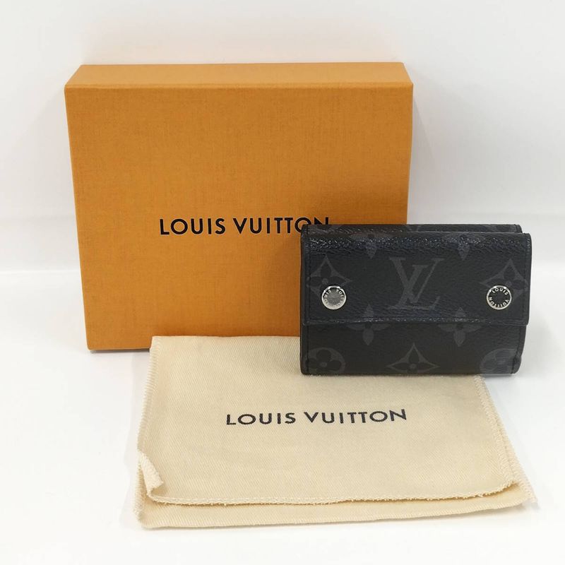 Louis Vuitton Discovery Compact Wallet Folded Monogram Eclipse — view 9