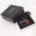 Chanel Coco Mark Plated Gold Bordeaux 10 — view 8