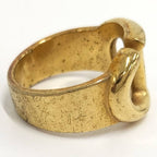 Christian Dior Ring CD Logo Plated GP Gold Size — view 5