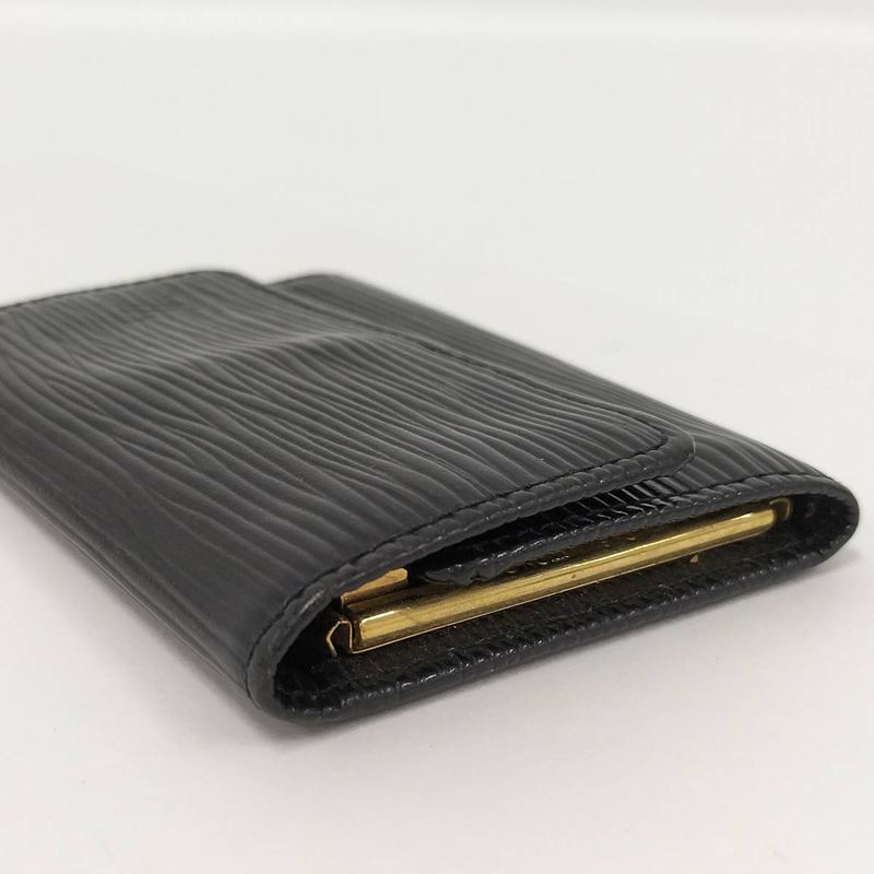 Louis Vuitton Multicles 6 6-Rib Key Case Epi Noir Black — view 4