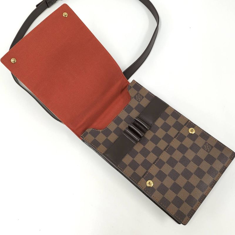 Louis Vuitton Portobello Shoulder Bag Damier Ebene — view 9