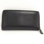 Gucci Round Zipper Long Wallet Leather Black — view 3
