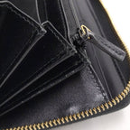 Gucci Round Zipper Long Wallet Leather Black — view 9